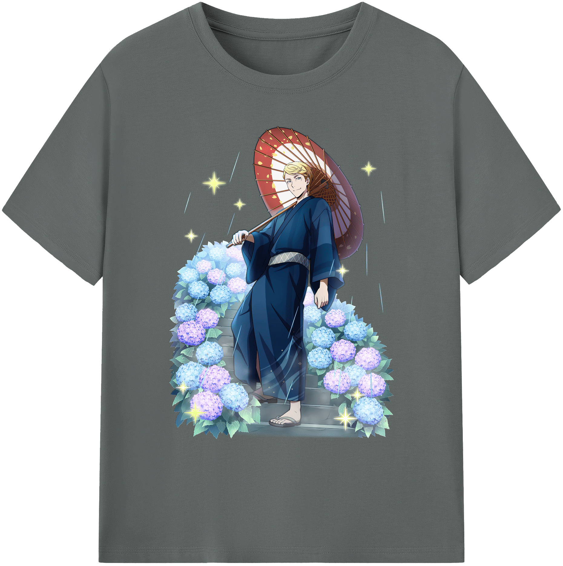 （画像用） 文豪ストレイドッグス Bungo Stray Dogs 綿100％ メンズ半袖Tシャツ｜肌触りやわらか＆通気性